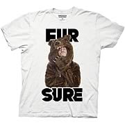 Workaholics Fur Sure Blake Sunglasses Bear Coat T-Shirt
